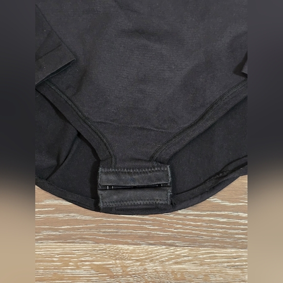 Spanx Long Sleeve Bodysuit, Scoop neck, FS6015, Black | Dancewear | Leotard M - Picture 5 of 8